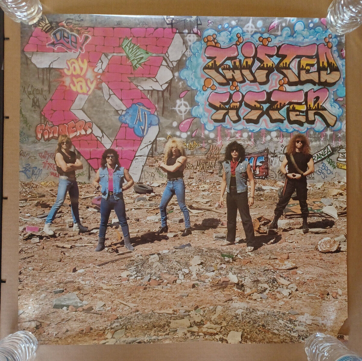 Twisted Sister – Come Out and Play Poster – Promo – 24″x24″