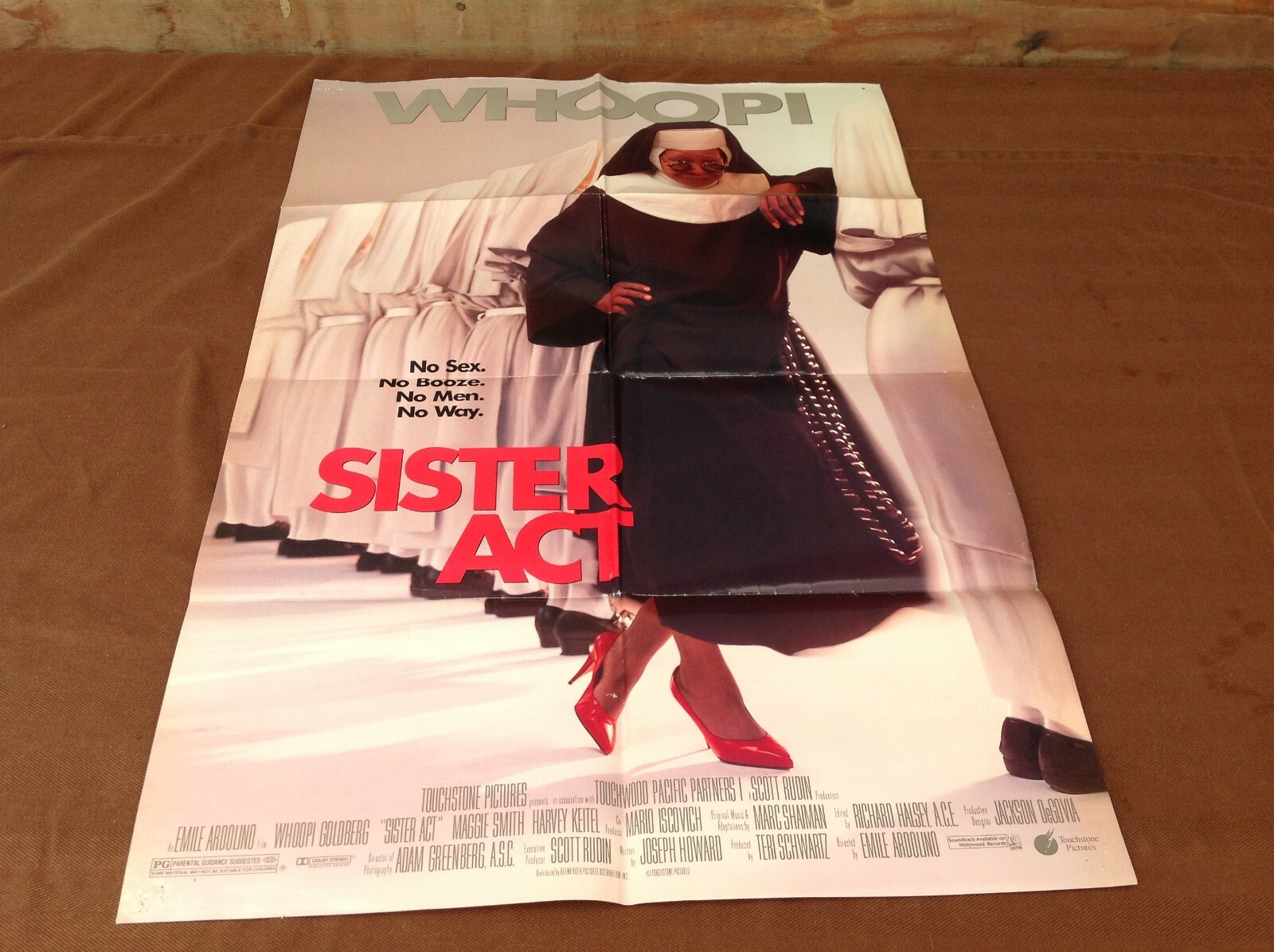 1992 Sister Act Original Movie House Full Sheet Poster