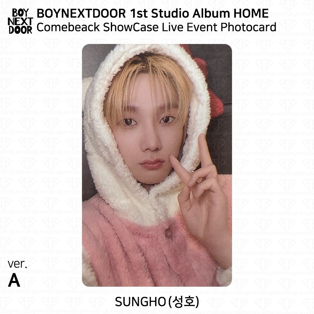 BOYNEXTDOOR 1st Studio Album HOME Comeback ShowCase Live Event Photocard