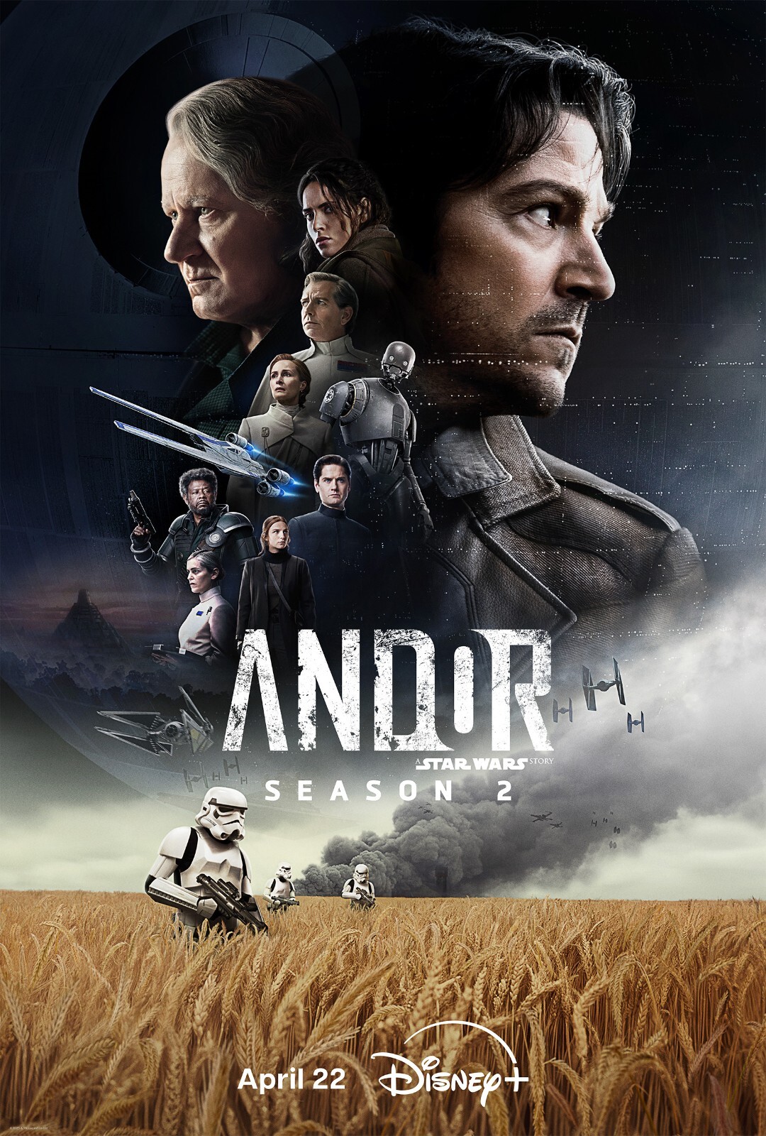 Andor poster (s2b) – 11 x 17 inches – Diego Luna – Star Wars poster