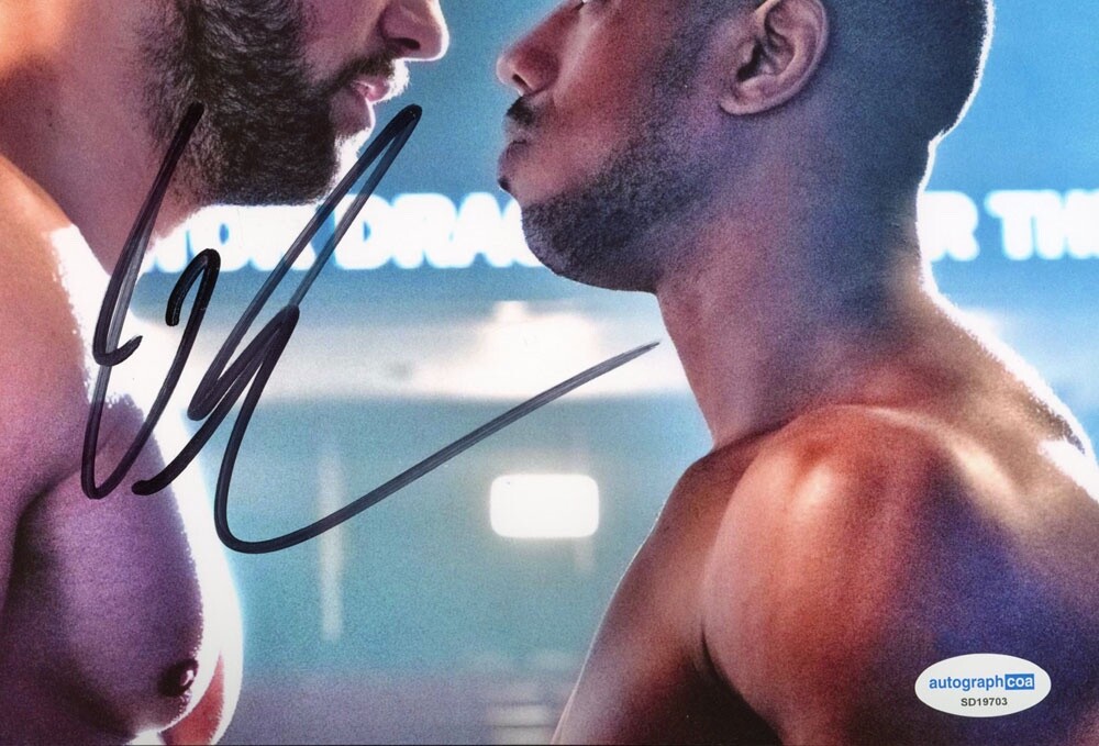 Florian Munteanu signed “CREED II” 8×10 Photo EXCT PROOF c Viktor Drago ACOA COA