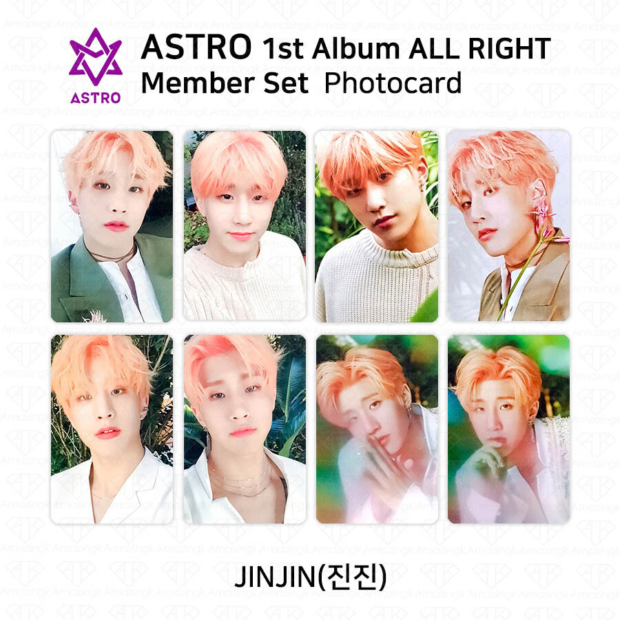 ASTRO 1st Album All Light Official Photocard Photo Card Jinjin K-POP KPOP