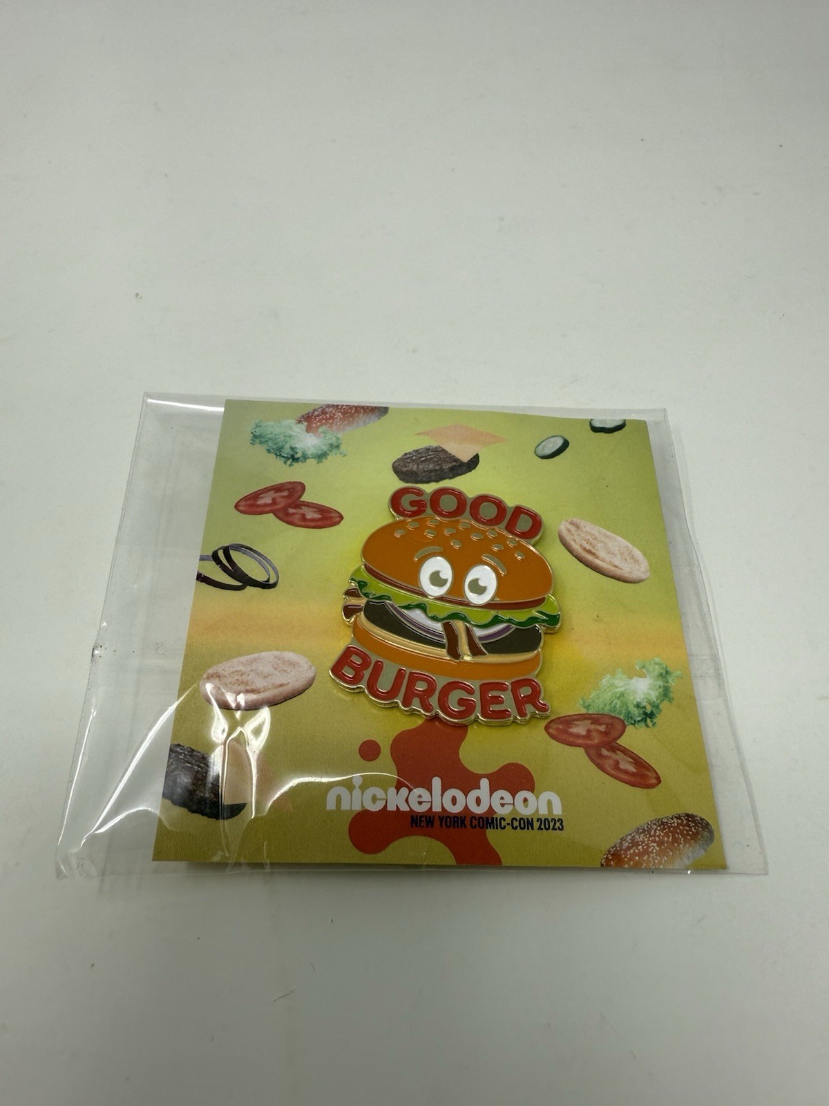 SDCC 2023 Exclusive Comic Con Promotional Pin Nickelodeon Good Burger San Diego