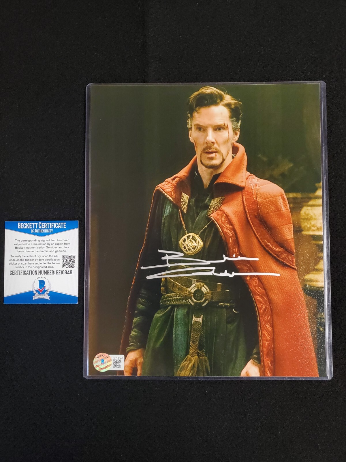 BENEDICT CUMBERBATCH Signed Autograph BAS Beckett DR STRANGE Marvel 8X10 Photo