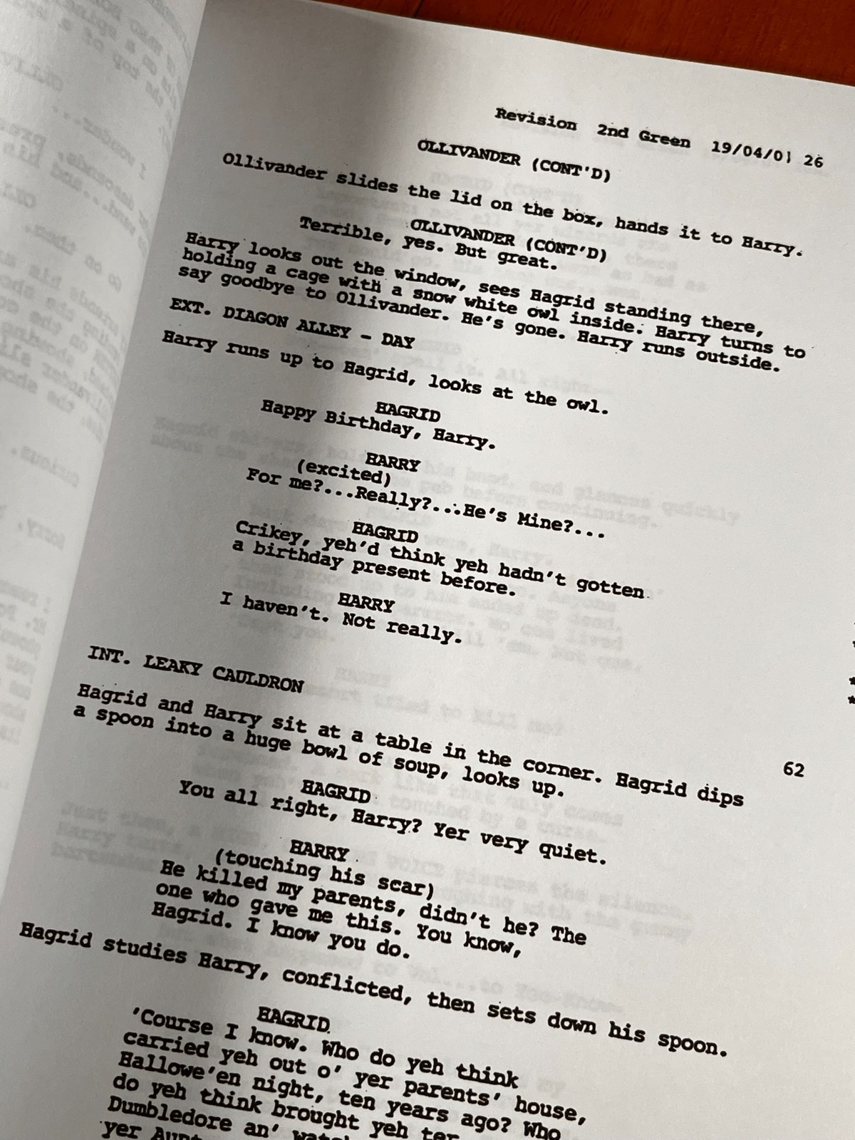 Harry Potter 1-8 Script Collection- Signed- Autograph Reprints