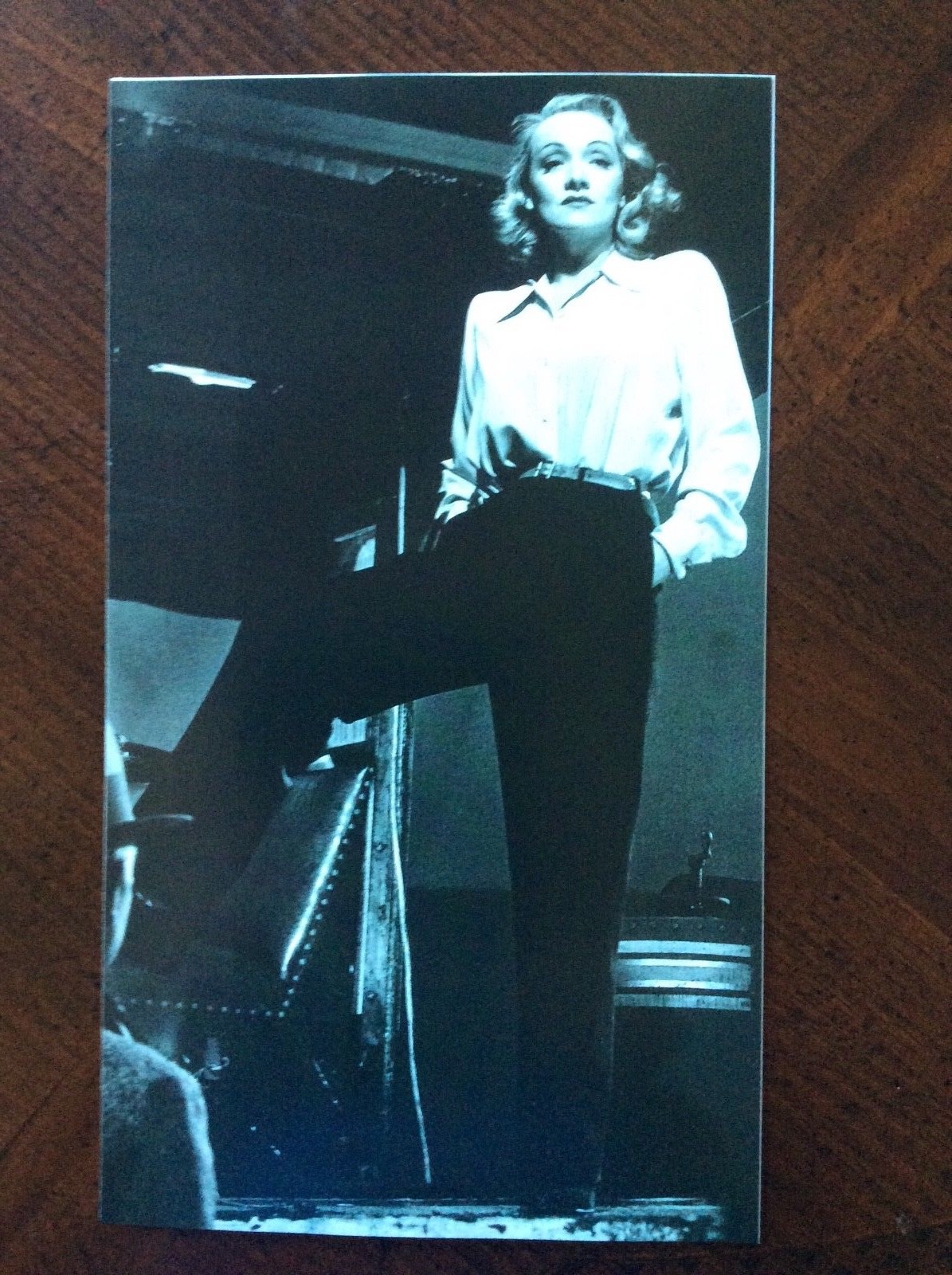 Movie star black and white book photo Marlene Dietrich fantastic condition
