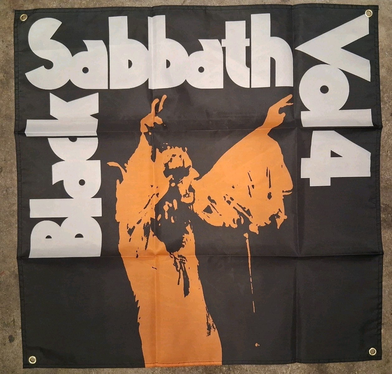 Black Sabbath Vol.4 Album 2 2x2ft Banner Flag Ozzy