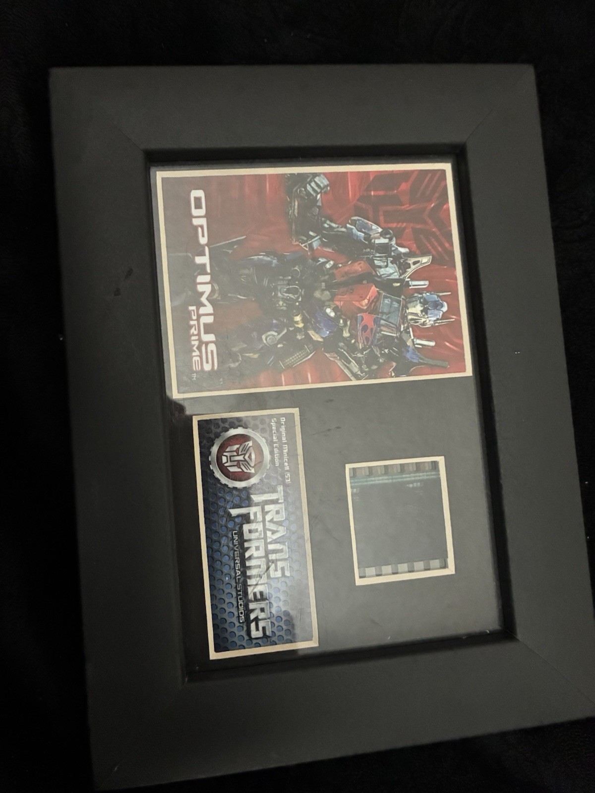 Transformers Optimus Prime Mounted Film Cell Framed Display(53)