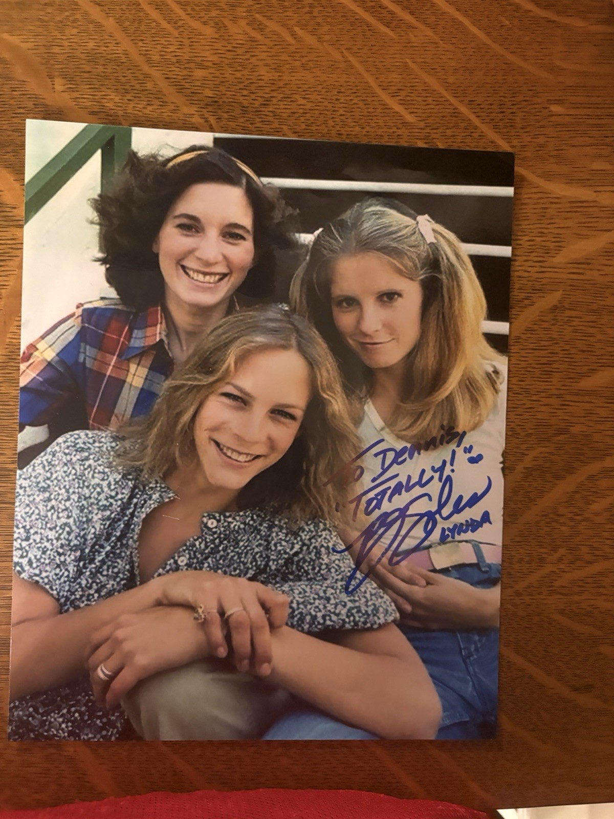 P.J. SOLES SIGNED 8×10 PHOTO ACTRESS AUTOGRAPHED HALLOWEEN MOVIE PJ