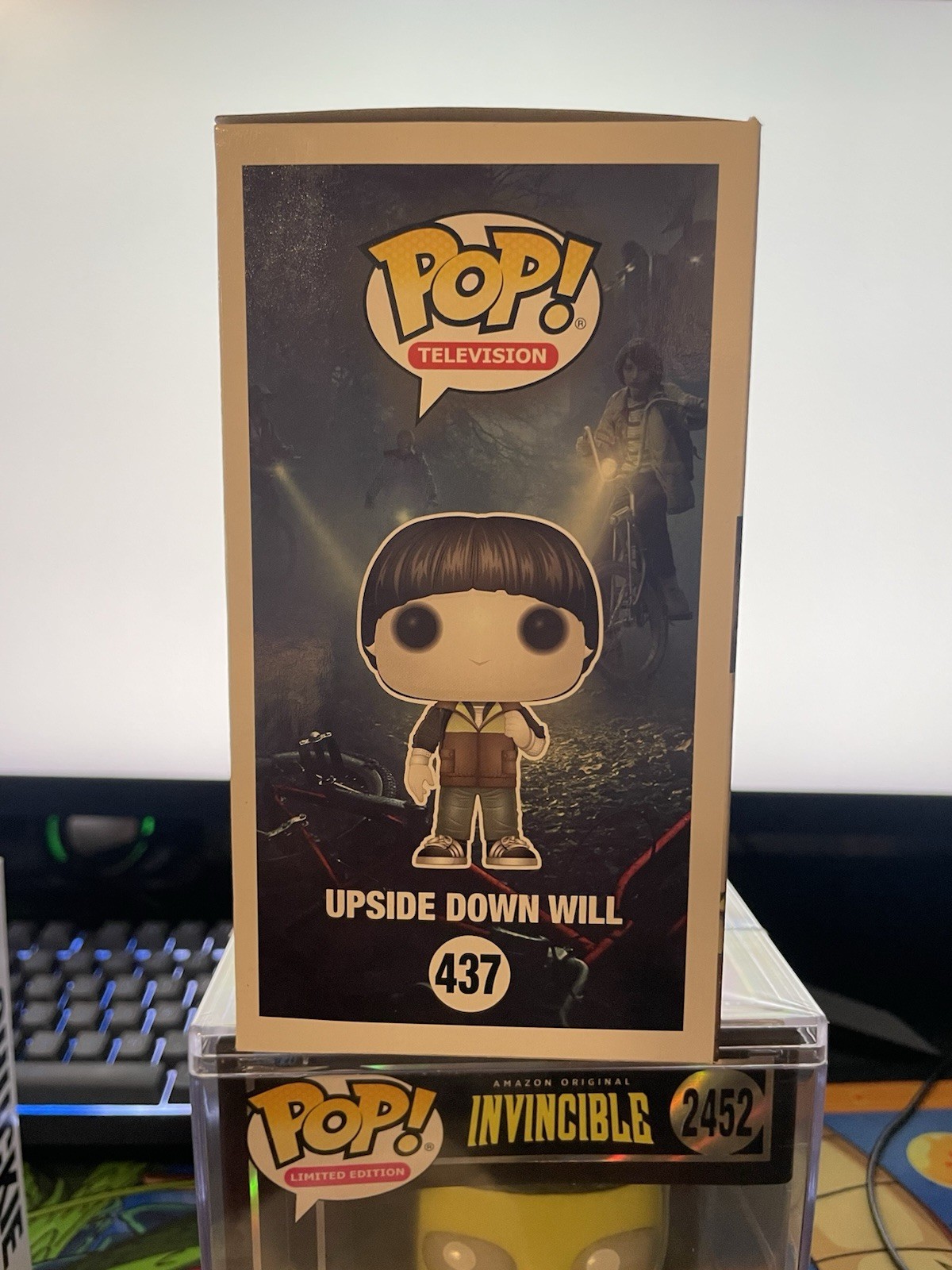 Funko! Television Stranger Things Upside Down Will #437 Think Geek rare sticker