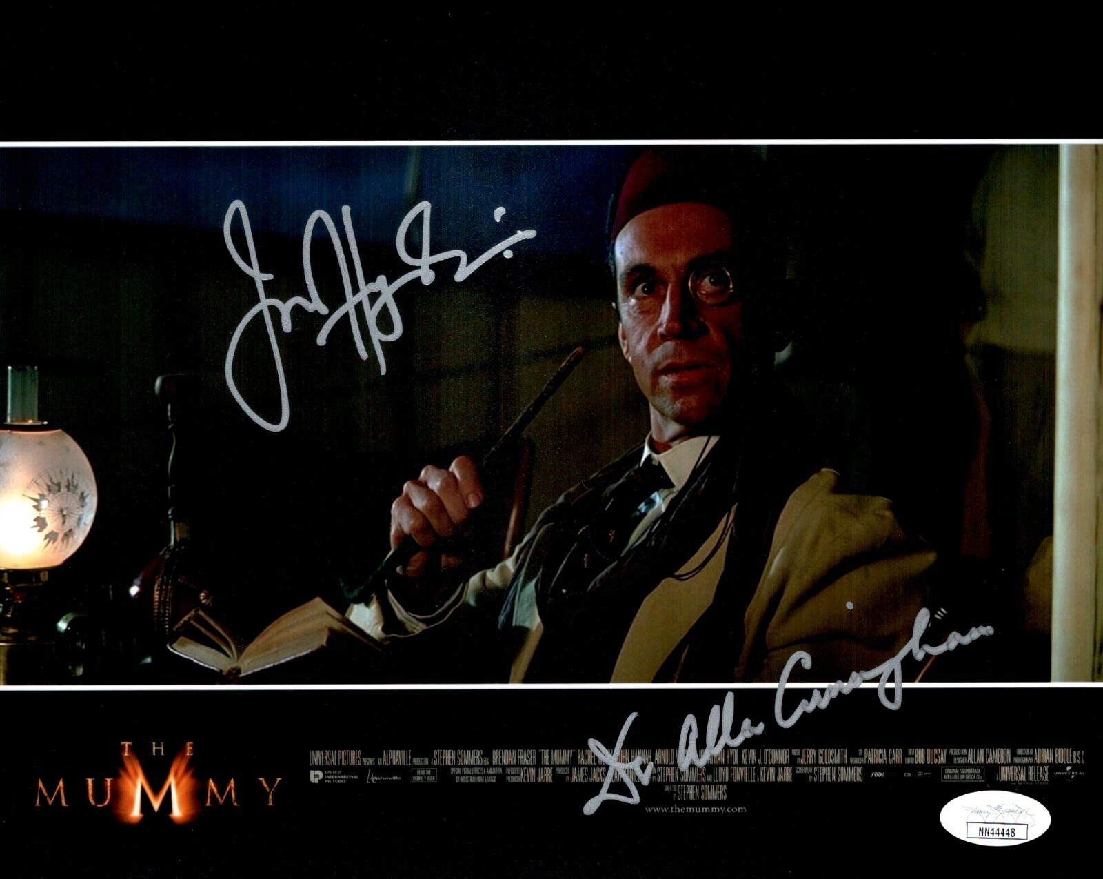 JONATHAN HYDE Signed 8×10 THE MUMMY Dr Chamberlain Autograph JSA COA Cert