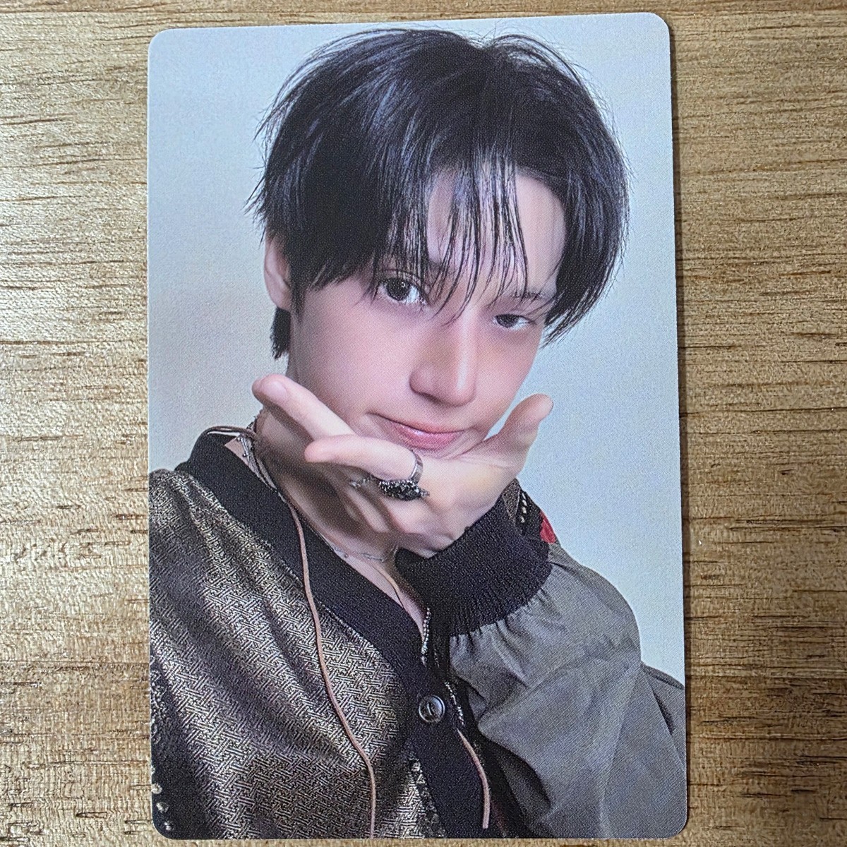 Woo Young Official Photocard Ateez Golden Hour : Part. 5 Pocaalbum