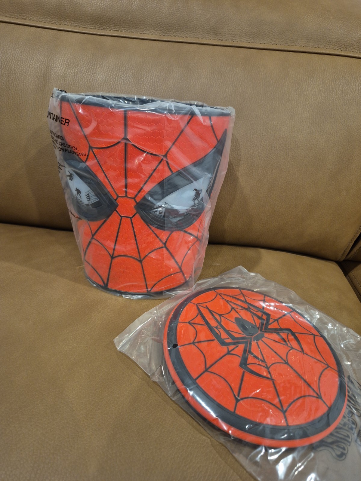 Spiderman Brand New Day Mask Popcorn Bucket W/ Lid Movie Theater 2026 NEW Sealed