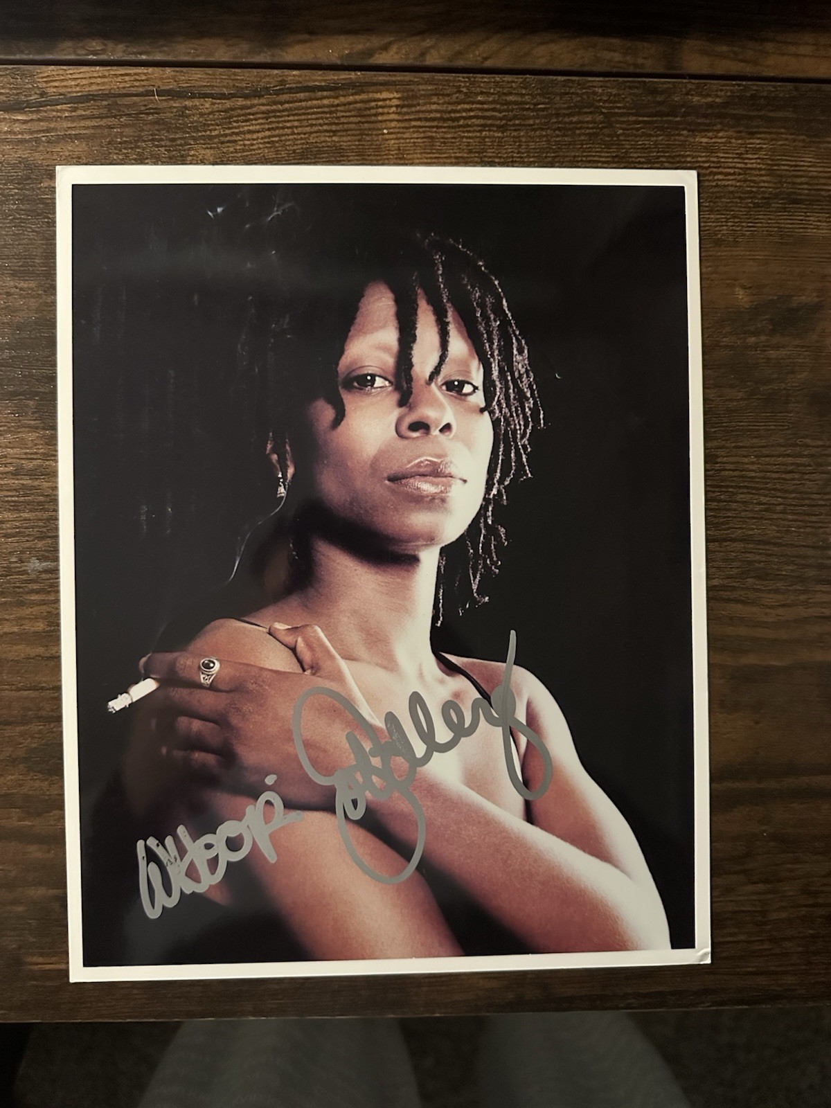 Whoopi Goldberg Signed Autographed 8 X 10 Photo Sister Act The View Star Trek