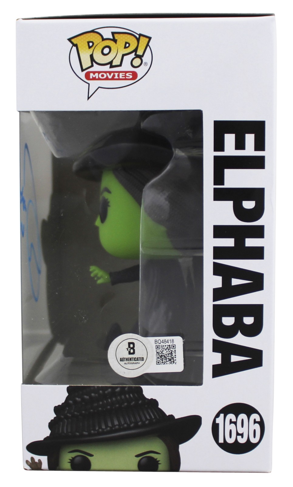 Cynthia Erivo Wicked Signed Elphaba #1696 Funko Pop Vinyl Figure BAS #BQ48418