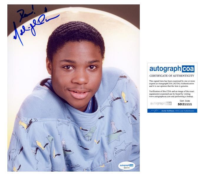 Malcolm-Jamal Warner “The Cosby Show” AUTOGRAPH Signed ‘Theo’ 8×10 Photo B ACOA