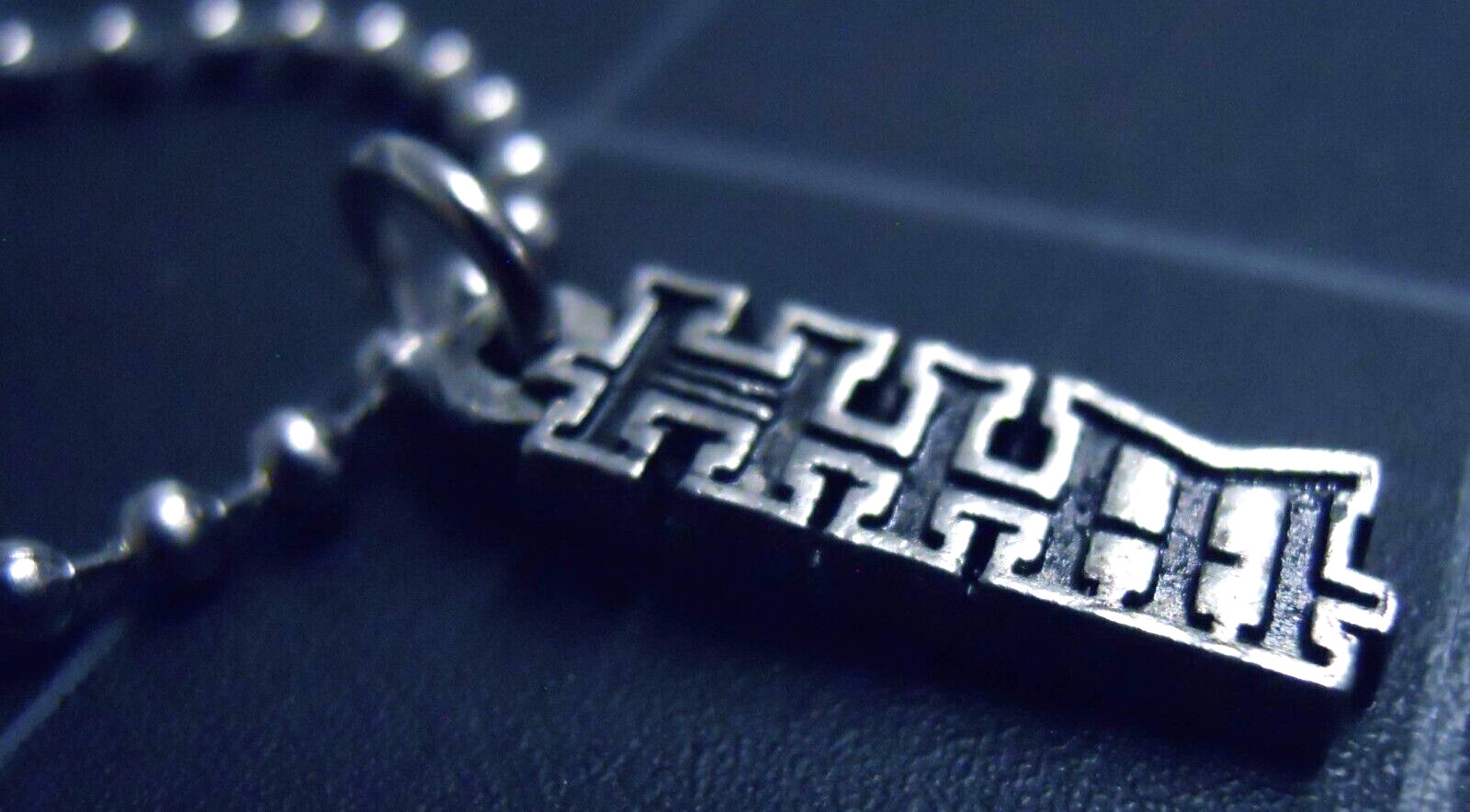HIM NecklaceStainless Chain New Old Stock Rare Ville Valo Oy Heartagram Pendant
