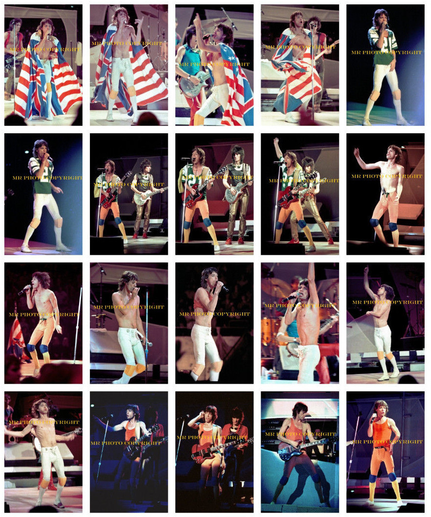 $1.00 4×6 inch original photo (s) ROLLING STONES MICK JAGGER Buy 1,2…All r