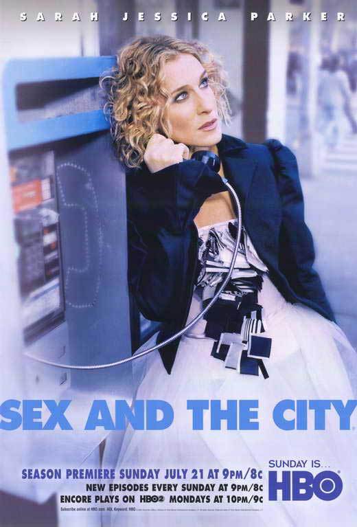 SEX AND THE CITY (TV) Movie POSTER 11×17 C Sarah Jessica Parker Kim Cattrall
