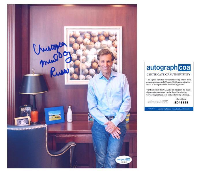 Chris ‘Mad Dog’ Russo AUTOGRAPH Signed ESPN Sports Radio 8×10 Photo B ACOA