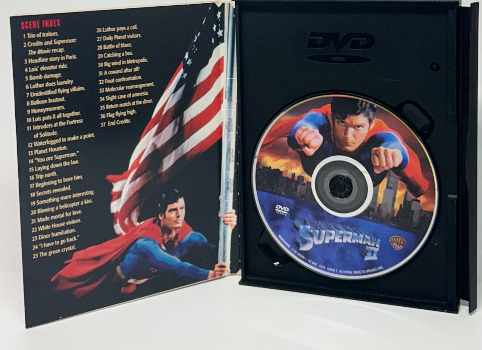 JOHN WILLIAMS Signed Autograph “Superman 2” DVD