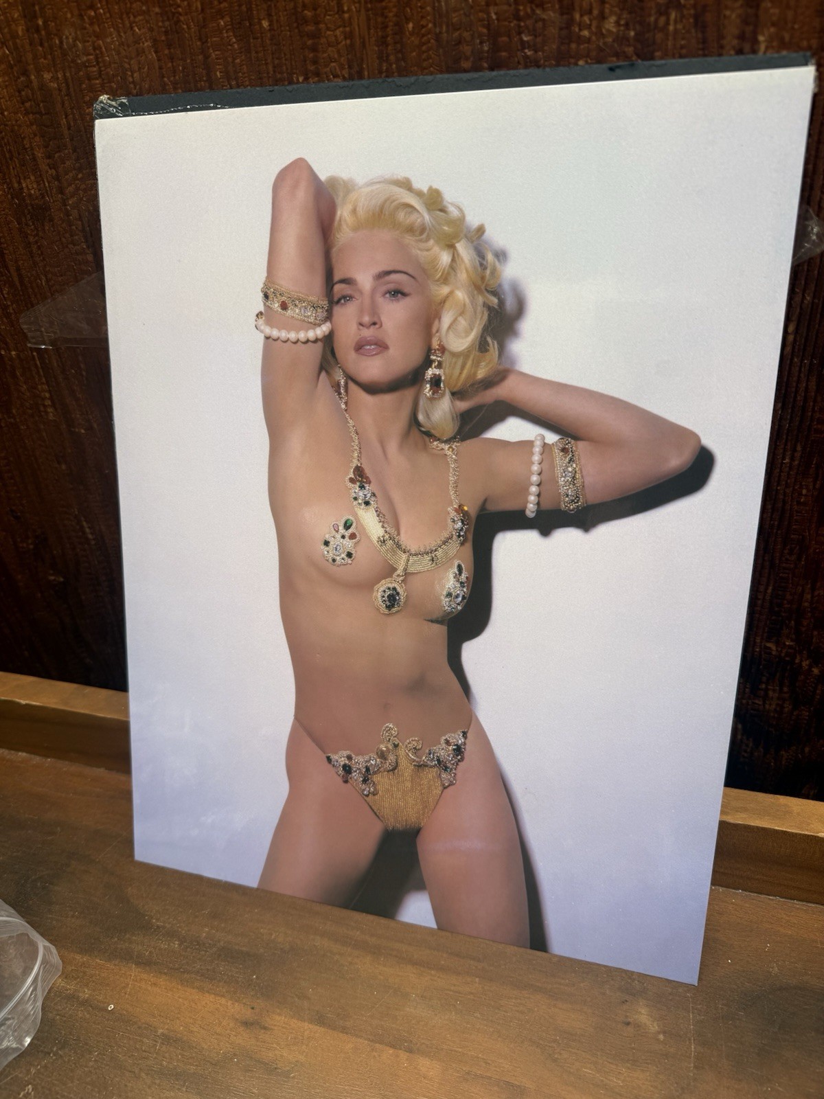 Vintage Madonna 11×14 RockExpress Oversize Postcard Photo Print 467-004 USA New