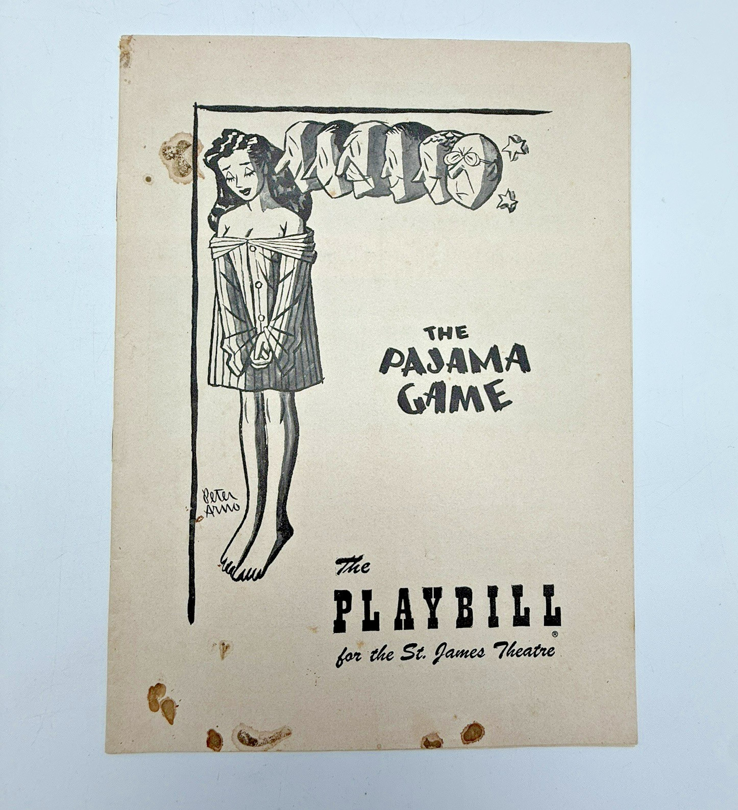 Vintage Broadway & Performance Souvenir Program Lot of 8 Cats Pajama Game Quidam