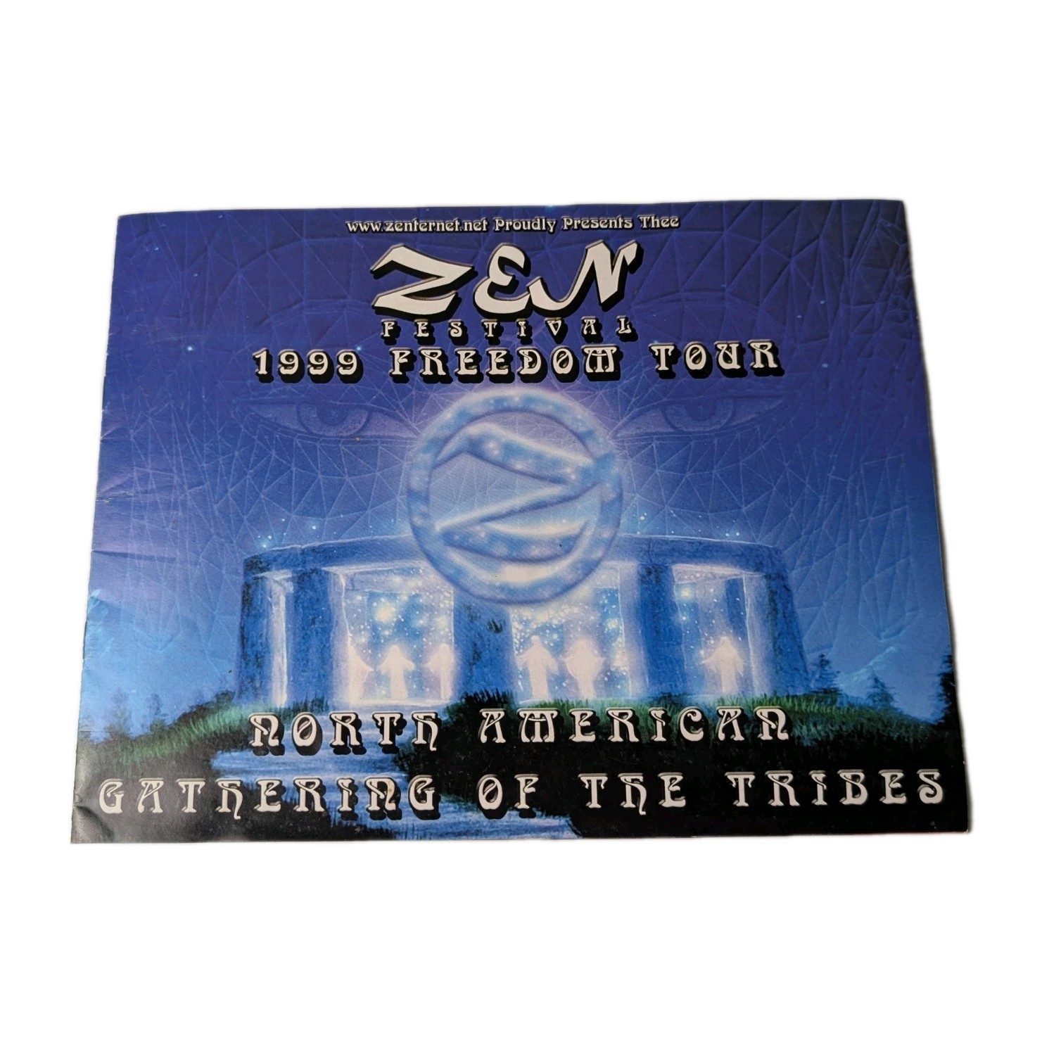 1999 ZEN FESTIVAL Freedom Tour Rave Flyer Booklet Chemical Brothers Fatboy Slim