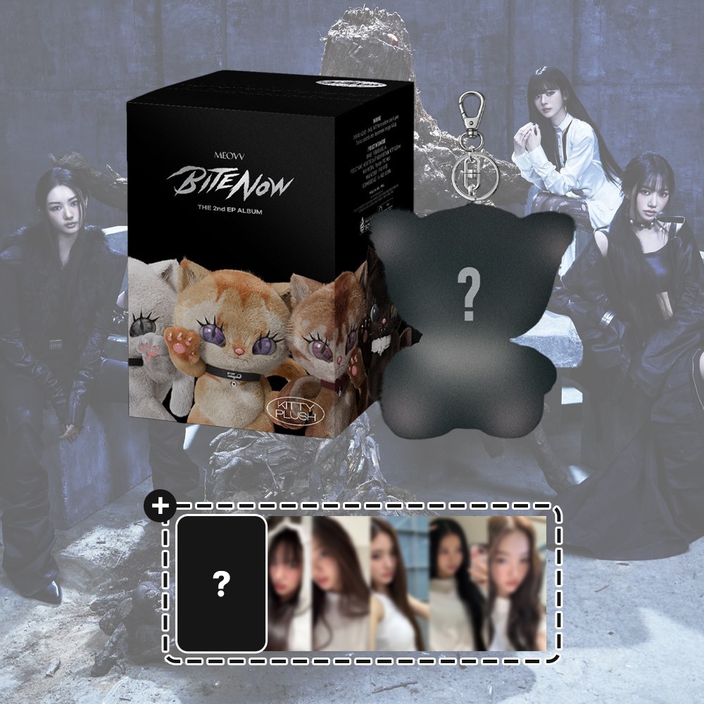 [TBL POB] MEOVV THE 2nd EP Album [ BITE NOW ] KITTY PLUSH Ver