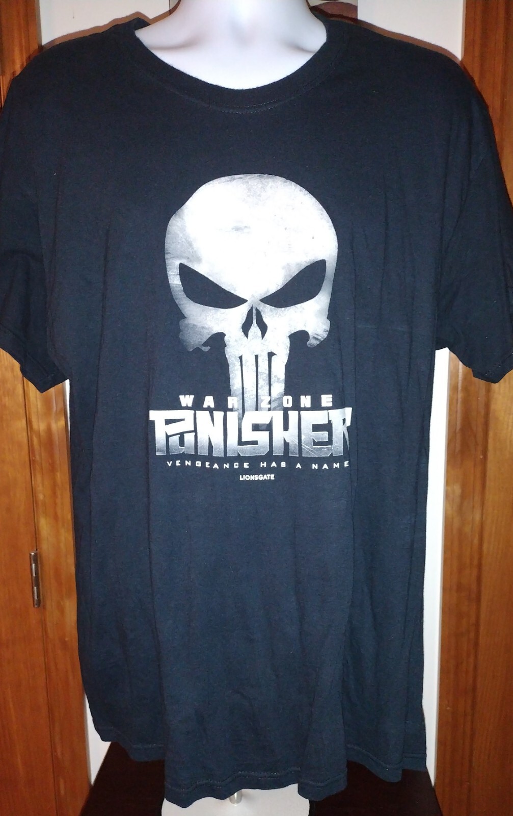 Punisher War Zone Movie Promo t-shirt Extra Large Rare 2008 Marvel Lionsgate