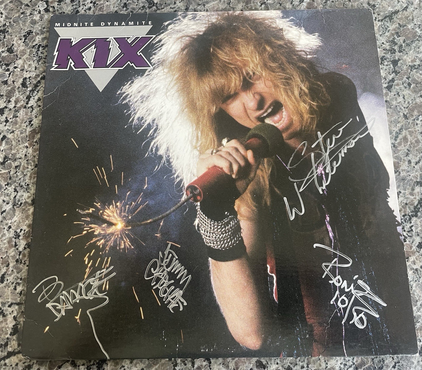 Kix Rare Midnight Dynamite Signed Album