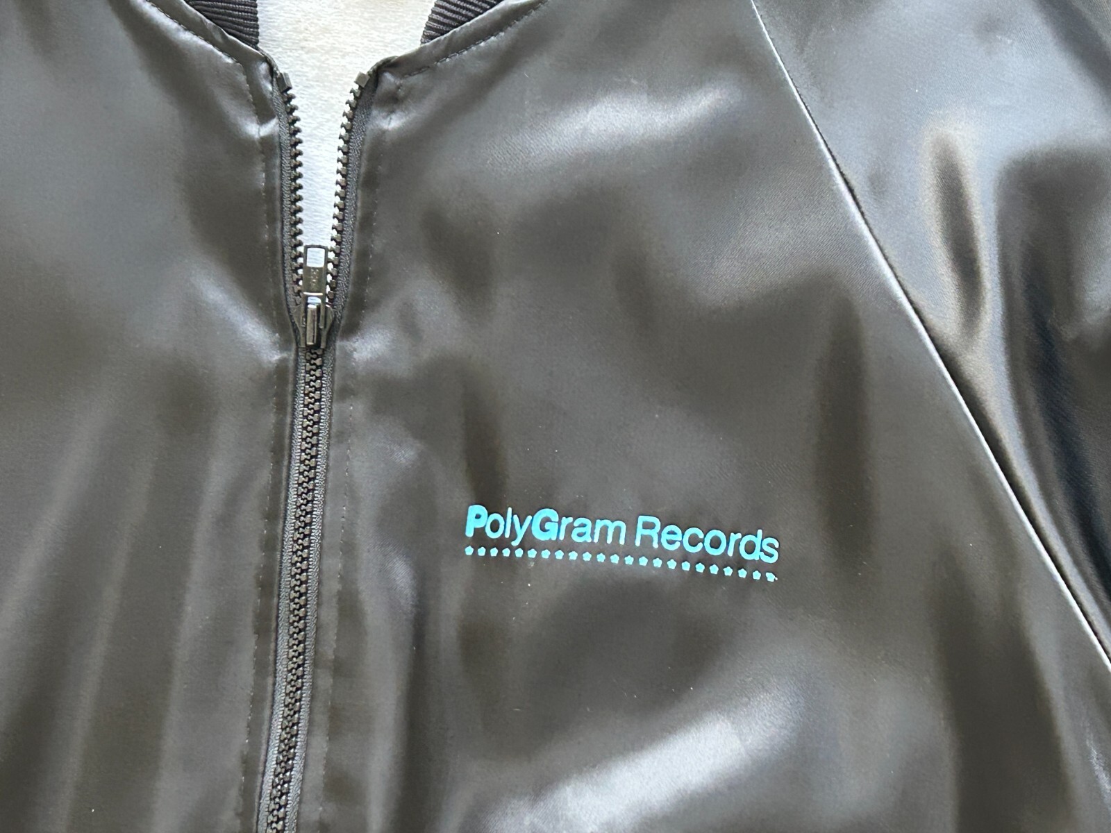 Vintage KISS Satin Jacket Promo Asylum Album Release Polygram Vintage Kiss