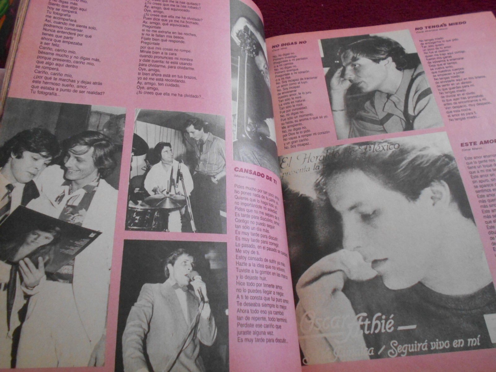 RITMO magazine PANDORA MARIA CONCHITA ALONSO MARISELA LUCIA MENDEZ FLANS TIGRESA
