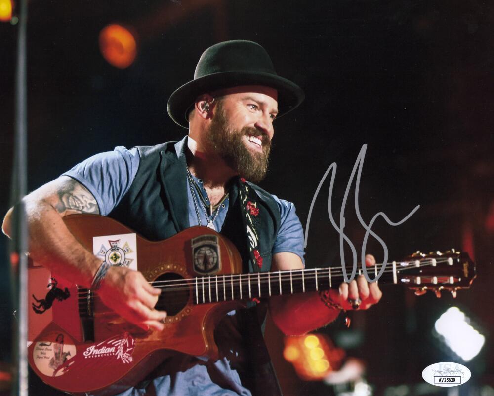 Zac Brown Signed Autograph 8×10 Photo – The Foundation Uncaged Band ZBB JSA COA