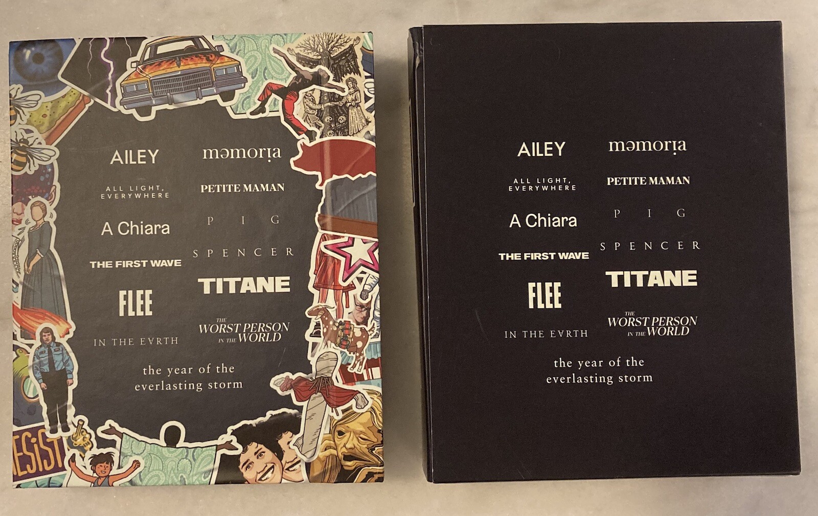 NEON 2021 FYC Promo Film Sleeve Booklet ONLY; Flee Pig Spencer Memoria Titane