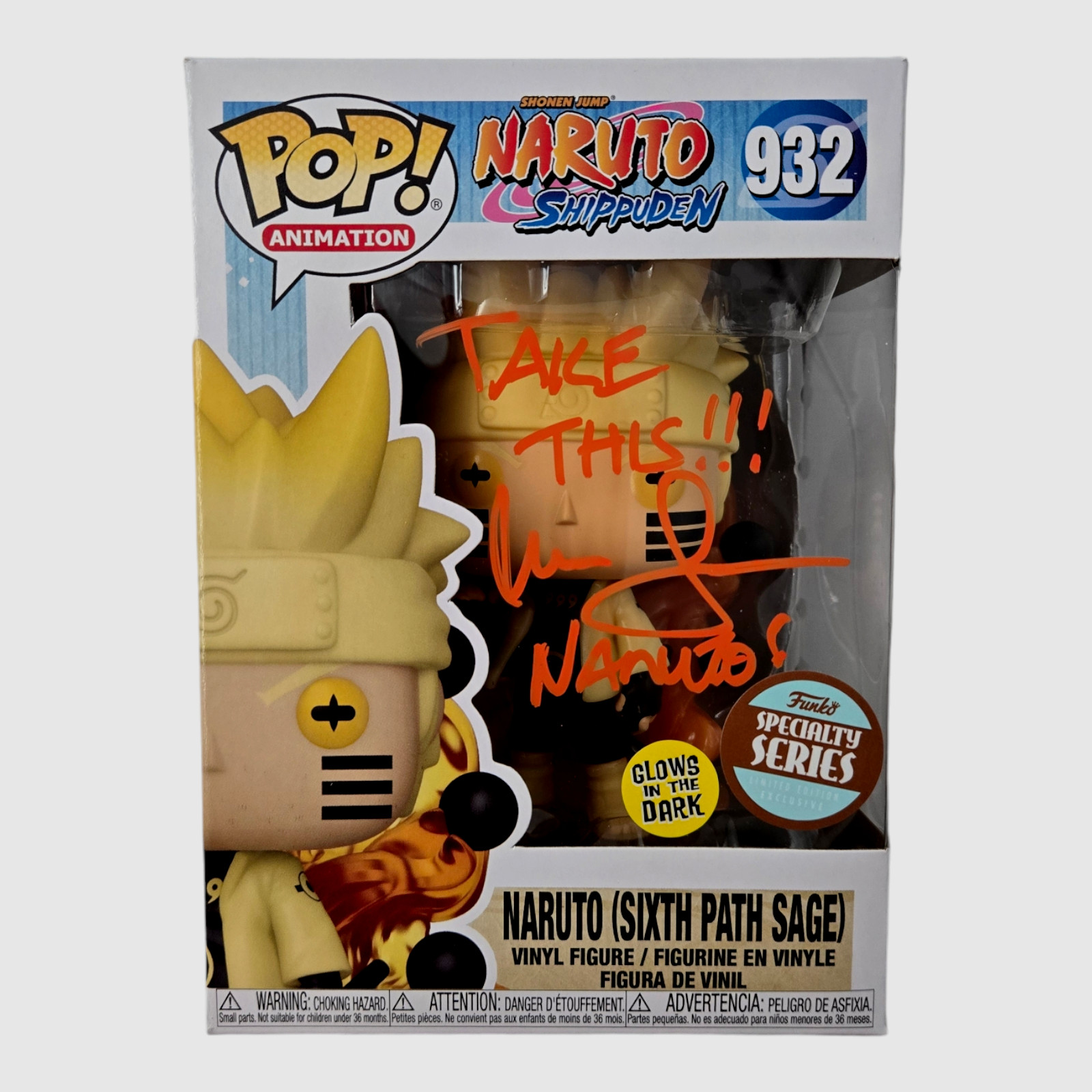 Maile Flanagan Signed Funko Naruto Autograph Pop Anime Manga Boruto JSA COA 669