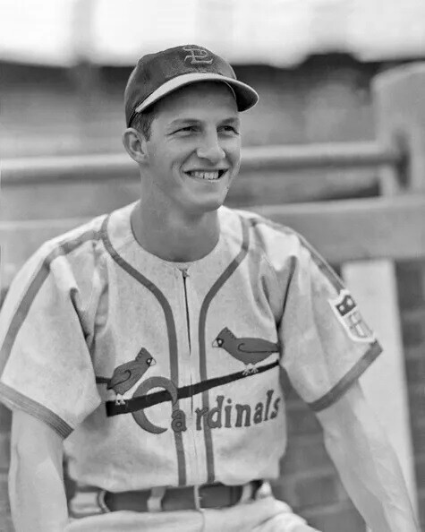 St Louis Cardinals Stan Musial Young Hof 69 8×10 PHOTO PRINT