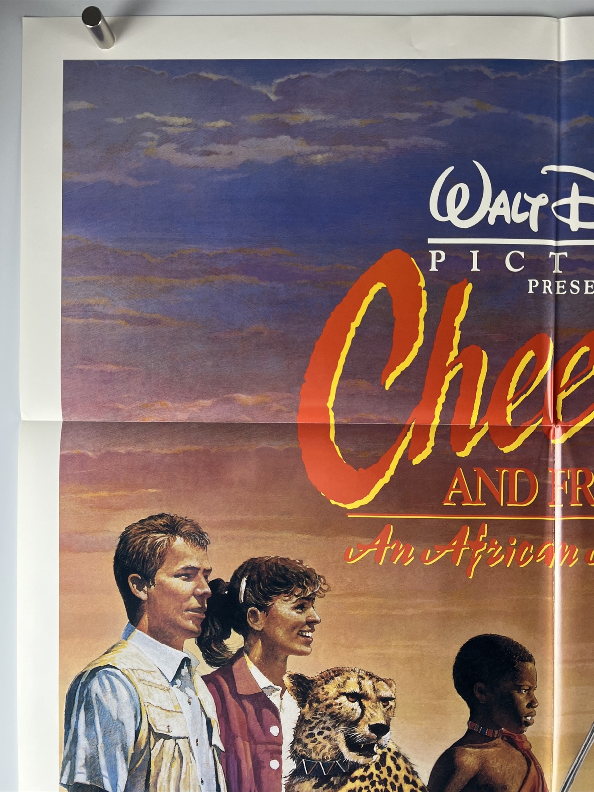 CHEETAH Movie Poster (VeryFine+) One Sheet 1989 Walt Disney 25902