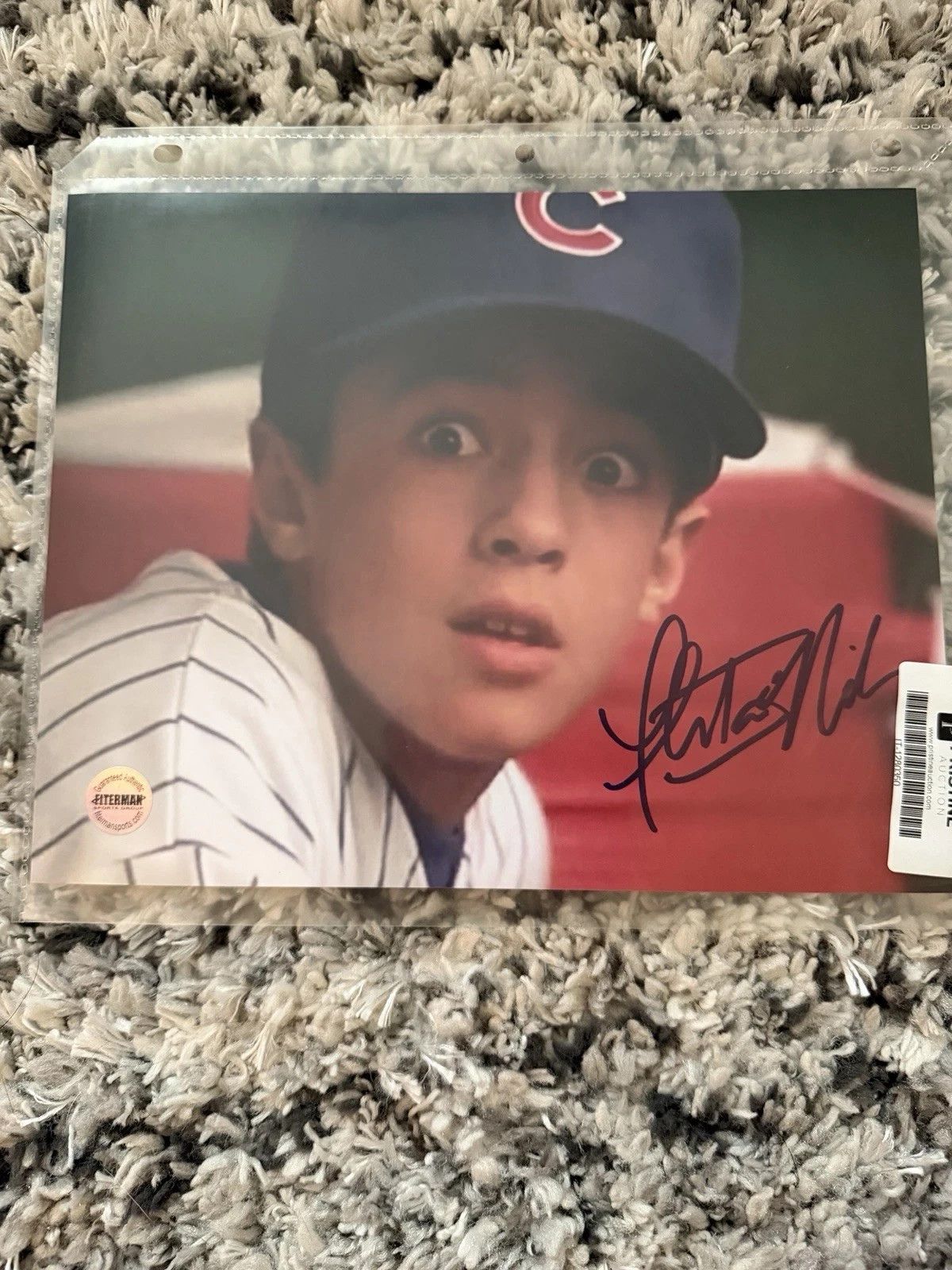 Thomas Ian Nicholas Signed Rookie Of The Year Chicago Cubs Photo COA