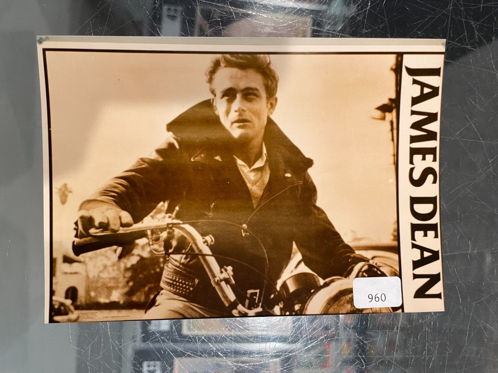JAMES DEAN ACTOR ONE STOP 4X6 SALESMAN SAMPLE MINI POSTER #960 RARE