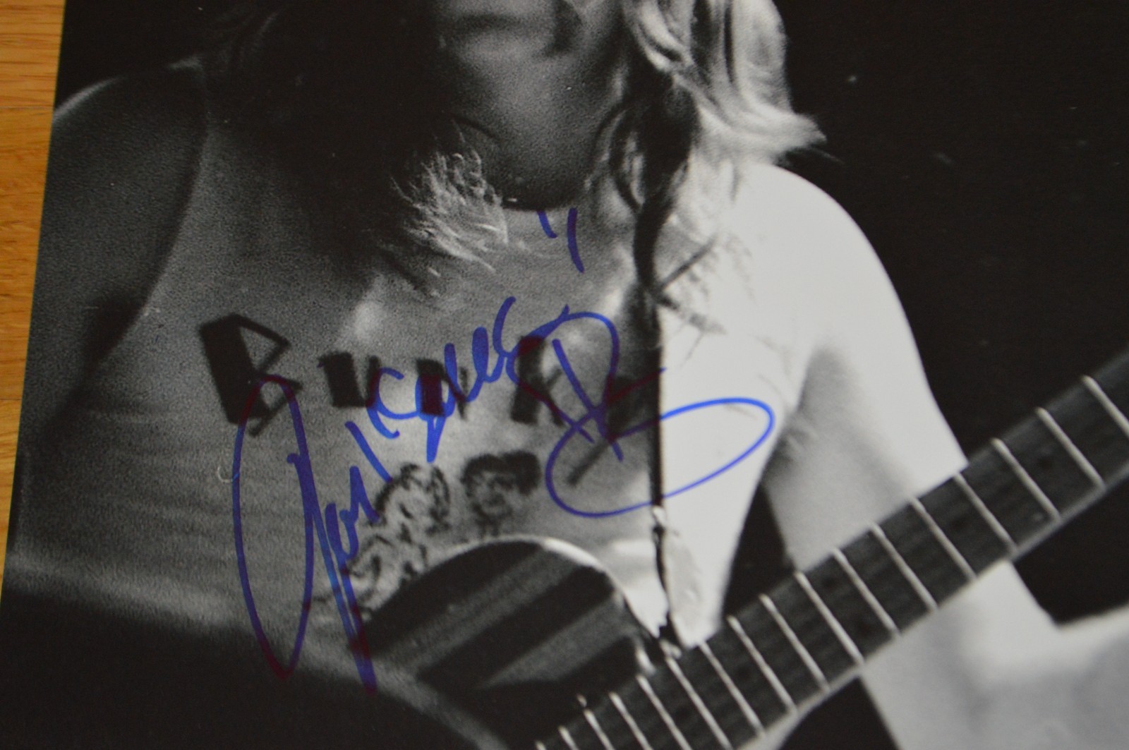 Steely Dan ~ Jeff Skunk Baxter Autographed 8×10 Color Photo with AUTOGRAPH COA