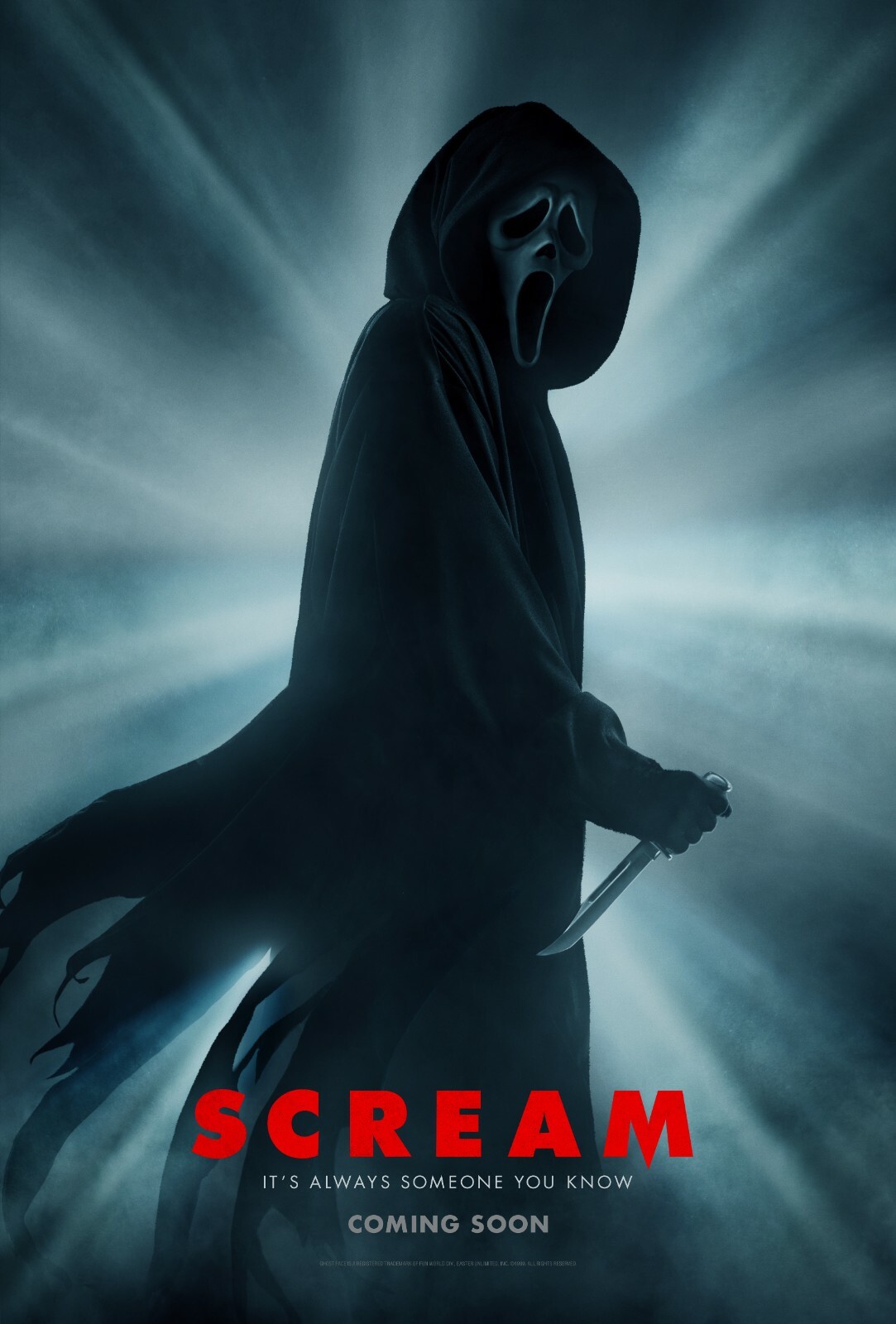 Scream movie poster print (b) 2022 Horror – 11 x 17 inches
