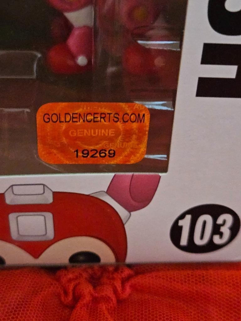 IAN JAMES CORELETT HAND SIGNED AUTOGRAPHED FUNKO POP! 103 MEGAMAN RUSH W/ COA