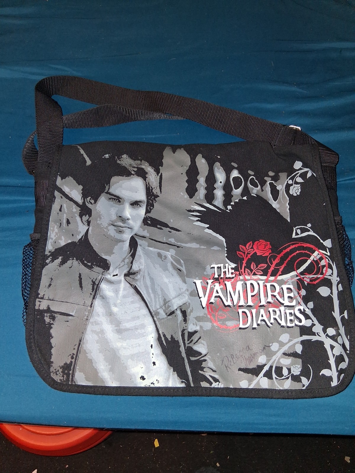 The Vampire Diaries Damon Salvatore Messenger Bag 16×13 Flap Y2K Look At Pics