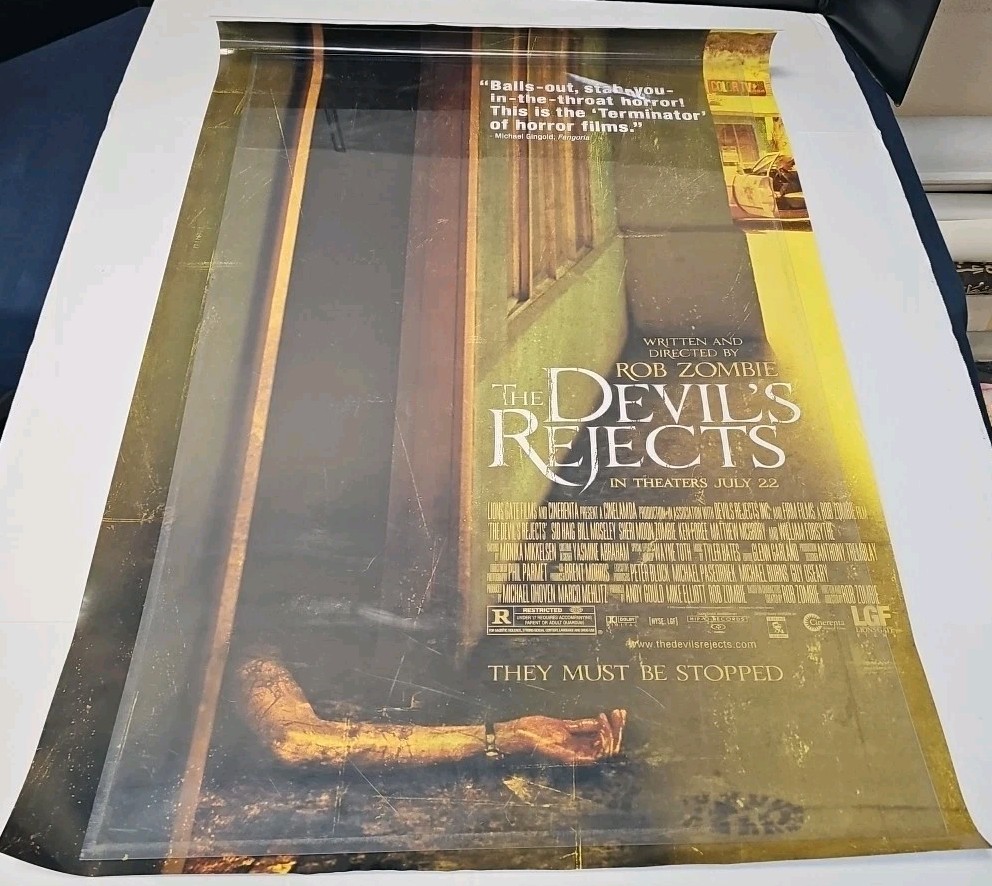THE DEVIL’S REJECTS MOVIE POSTER Original 27×40 THEATER POSTER ROB ZOMBIE