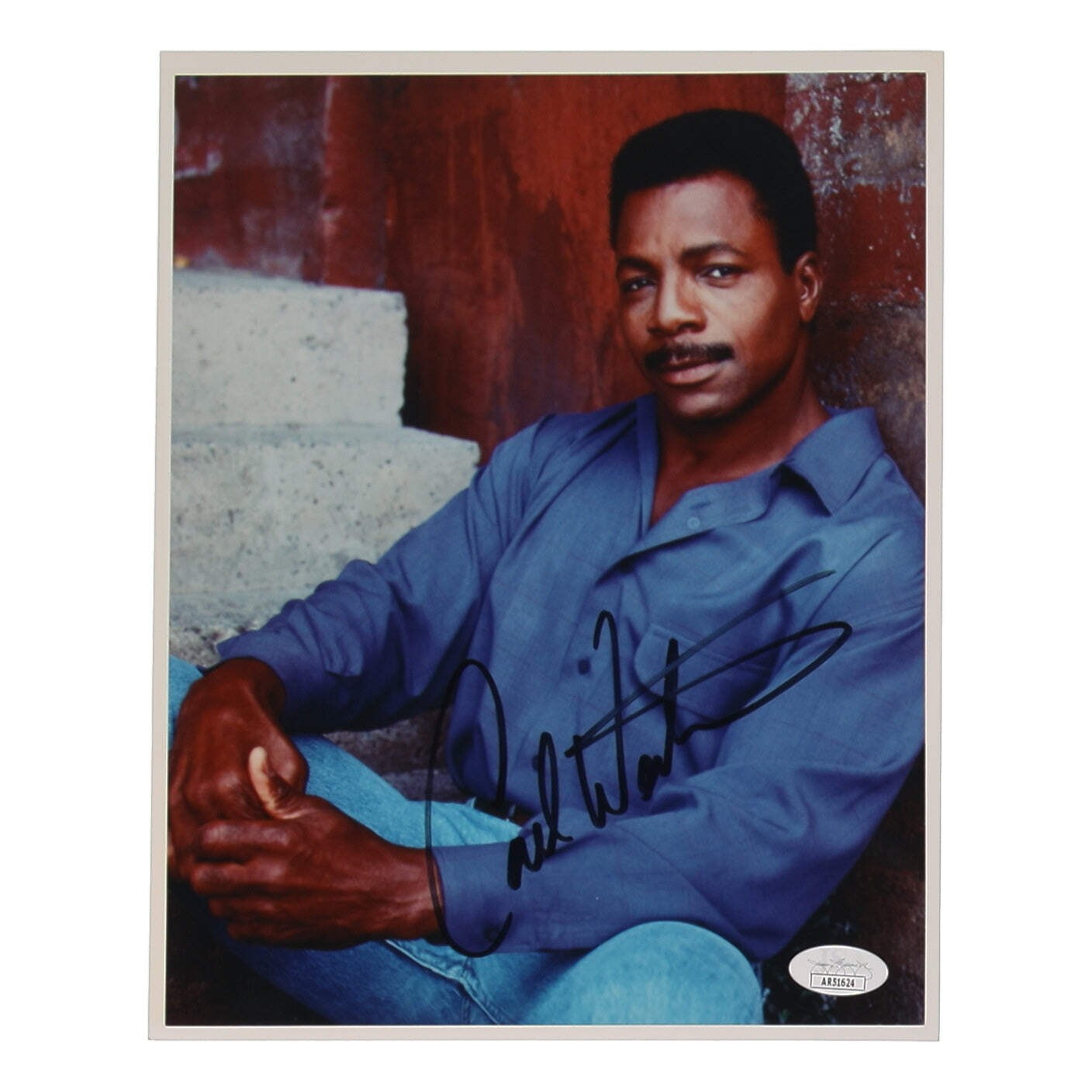 Carl Weathers Signed 8×10 Photo (JSA)