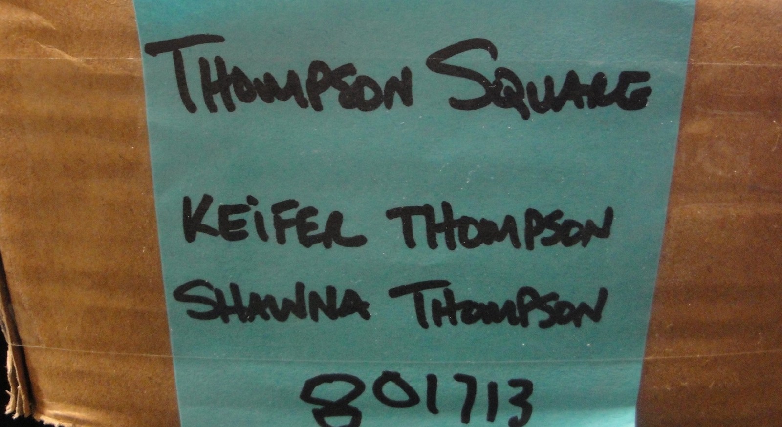 Thompson Square Hand Signed Autographed Electric Guitar Kiefer Shawna GA 801713