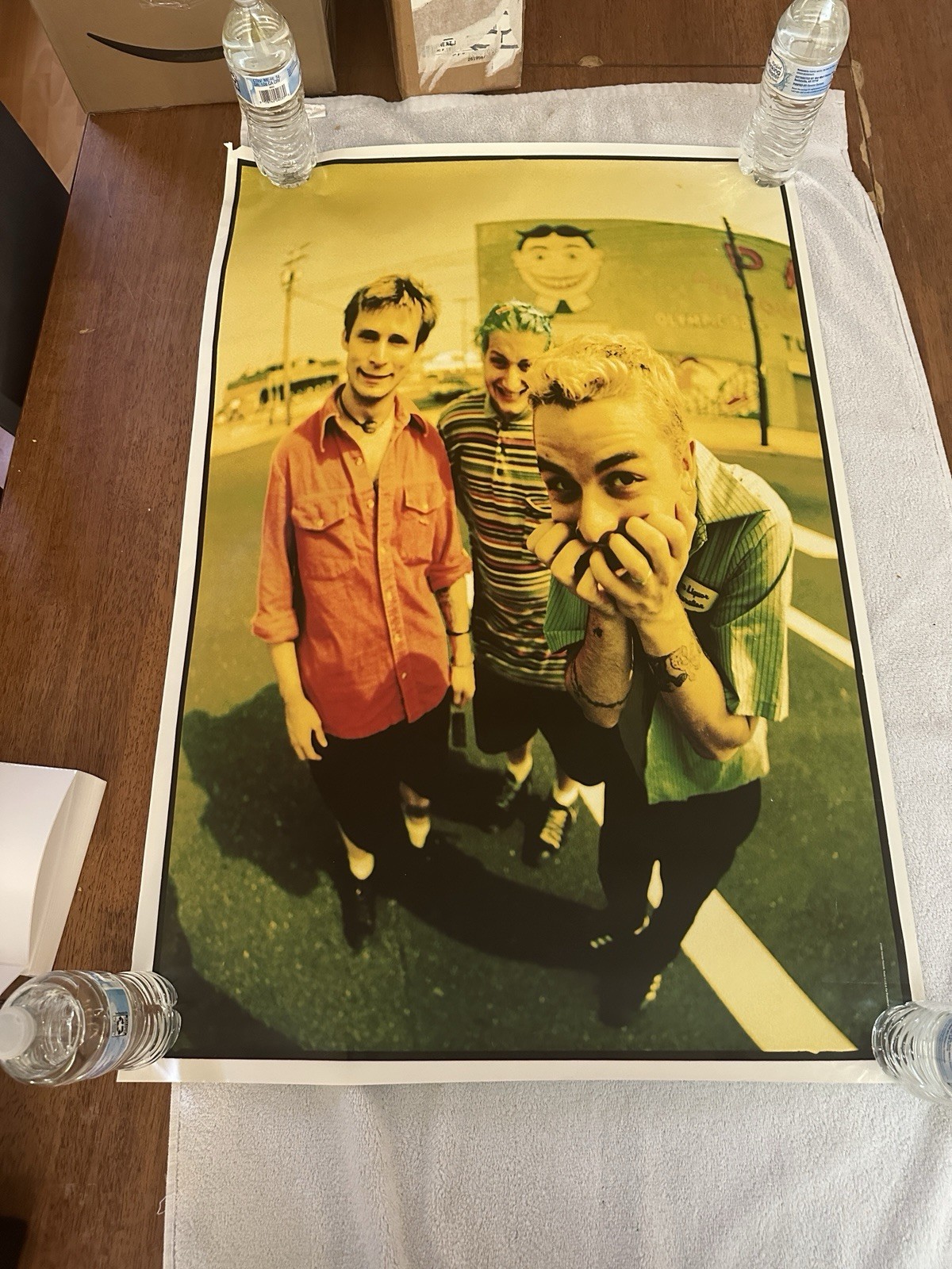 Green Day Poster Dookie Era Orignal Printed In USA 24 x 36 Rare 1994 Promotional