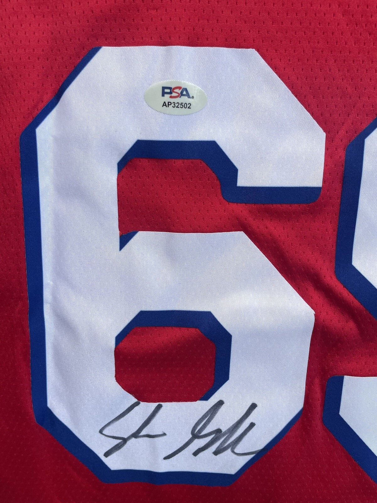 Shane Gillis Signed Autographed Philadelphia 76ers Jersey Comedian Psa/Dna Coa