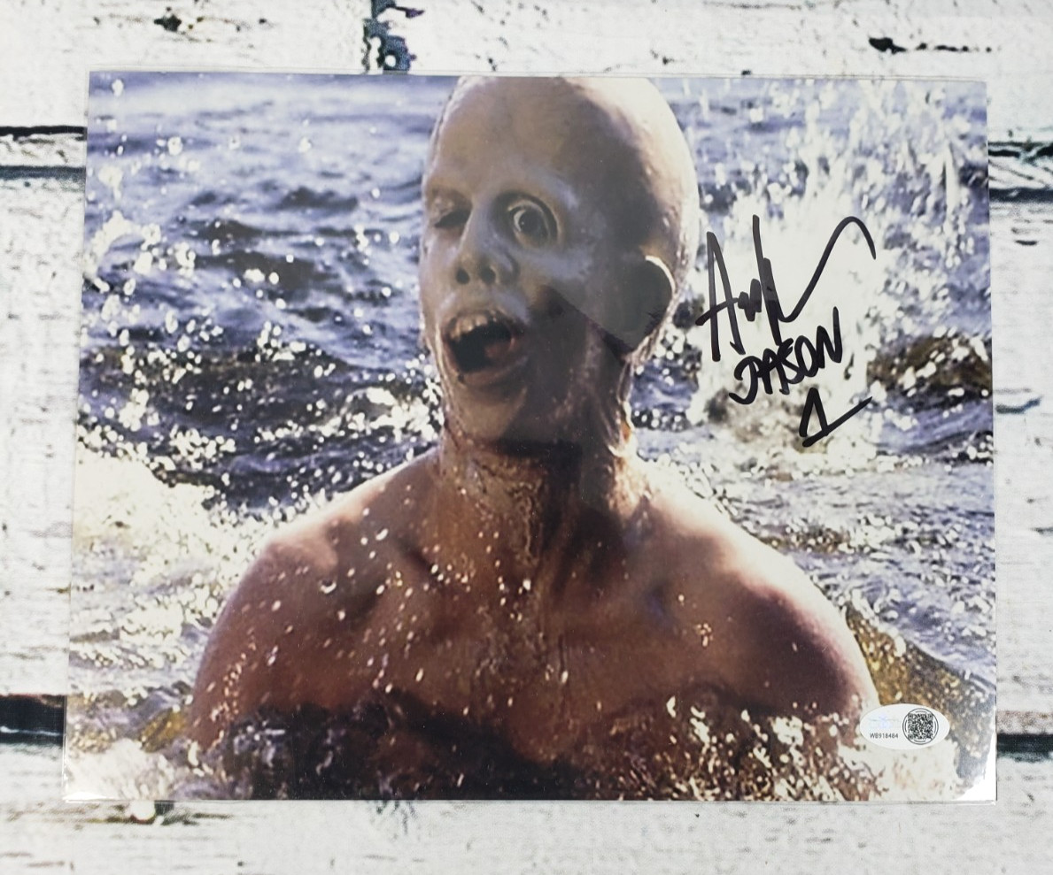Ari Lehman Signed Friday The 13th 8×10 Photo Jason JSA WITNESSED COA Autograph